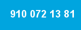 910 072 13 81